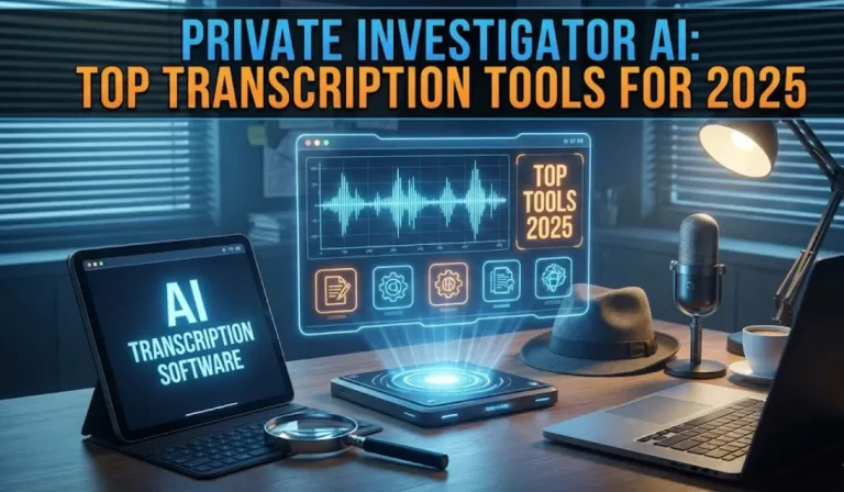 Private Investigator AI: Top Transcription Tools for 2025