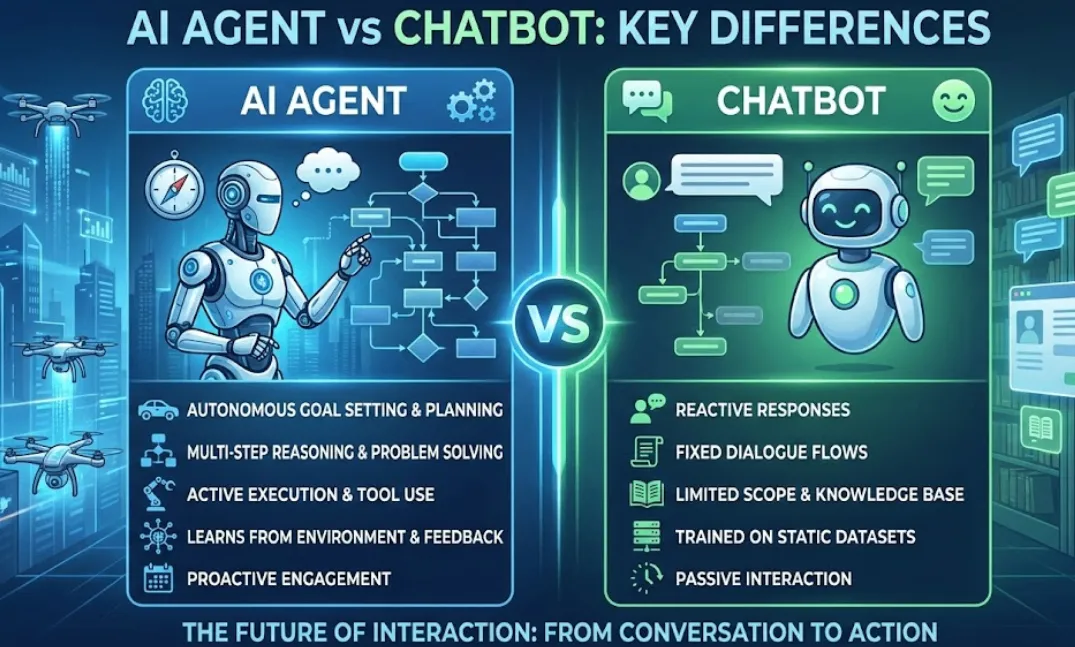 AI Agent vs Chatbot: Sorting Out the Key Differences