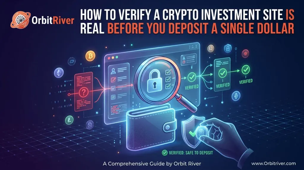 Verify Crypto Exchange: How to Verify a Crypto Investment Site Is Real Before You Deposit a Single Dollar