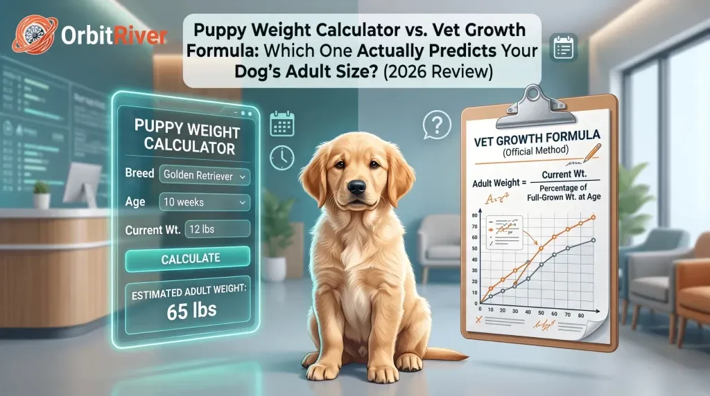 Puppy Weight Calculator vs. Vet Growth Formula: Which One Actually Predicts Your Dog's Adult Size? (2026 Review)