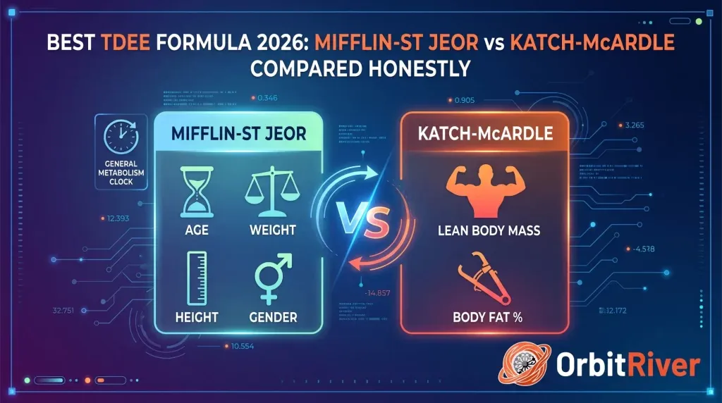 Best TDEE calculator Formula 2026: Mifflin-St Jeor vs Katch-McArdle, Compared Honestly