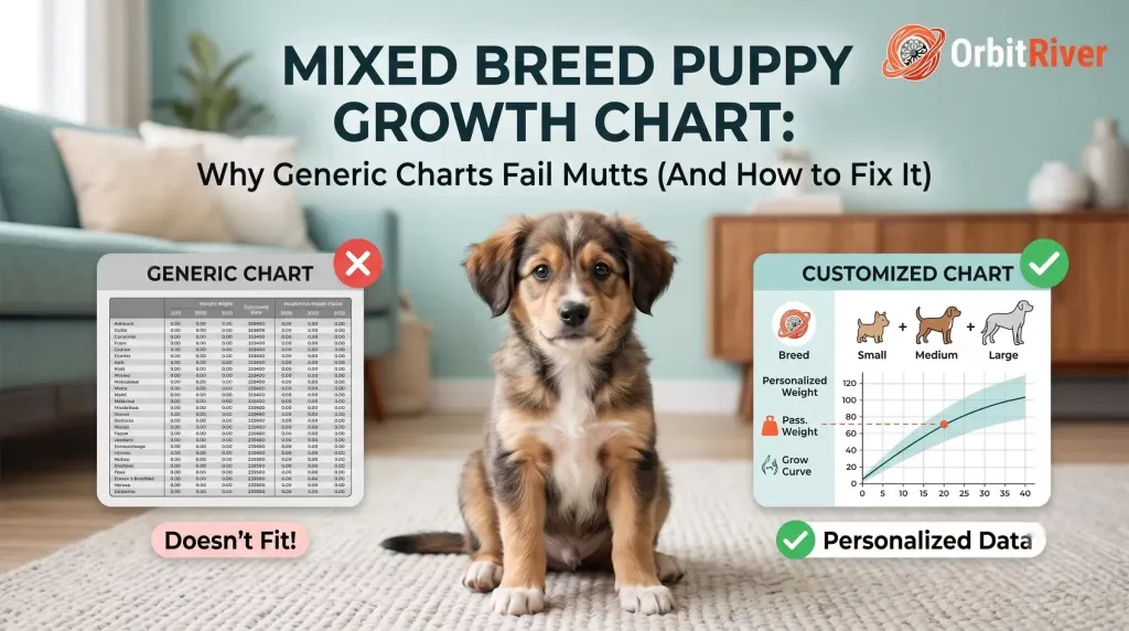 Mixed Breed Puppy Growth Chart: Why Generic Charts Fail Mutts (And How to Fix It)