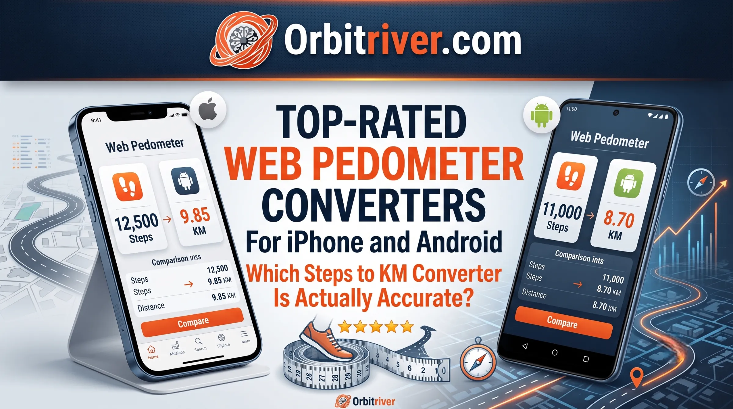 Top-Rated Web Pedometer Converters for iPhone and Android: Which Steps to KM Converter Is Actually Accurate?