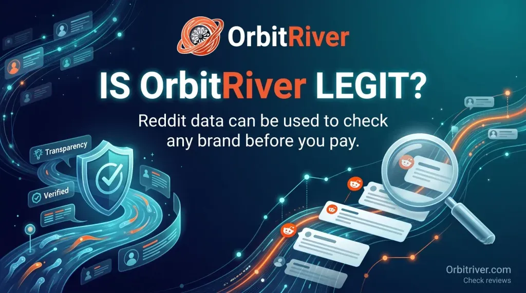 Is BrandName Legit? Reddit data can be used to check any brand before you pay.